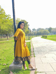 SACHI Yellow Kurta