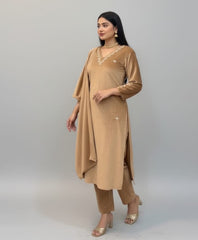 Velvet Luxe – Embroidered  Suit