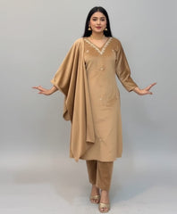 Velvet Luxe – Embroidered  Suit