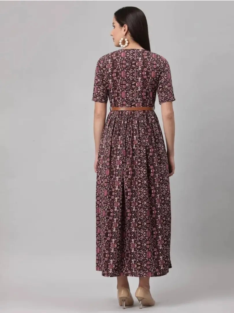 MULTICOLOR LONG DRESS