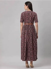 MULTICOLOR LONG DRESS